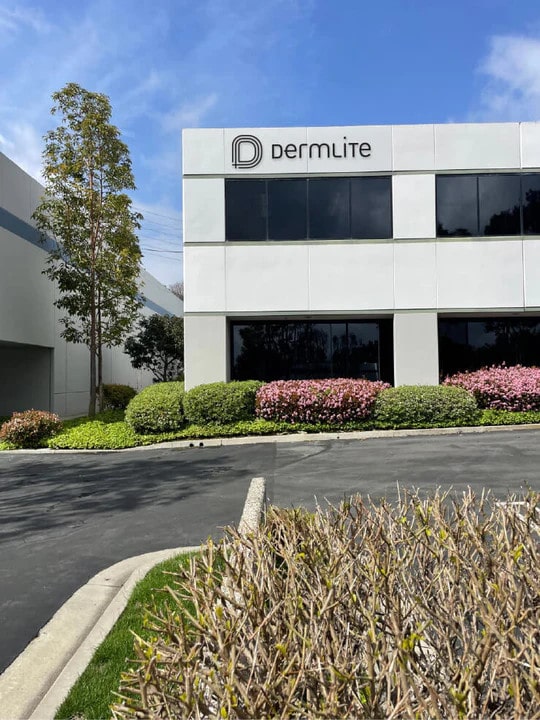 Map of DermLite headquarters in Aliso Viejo, California